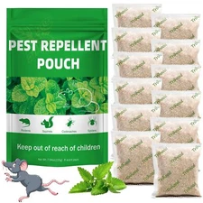 12 Pack Peppermint Oil Mouse Repellent Pouches