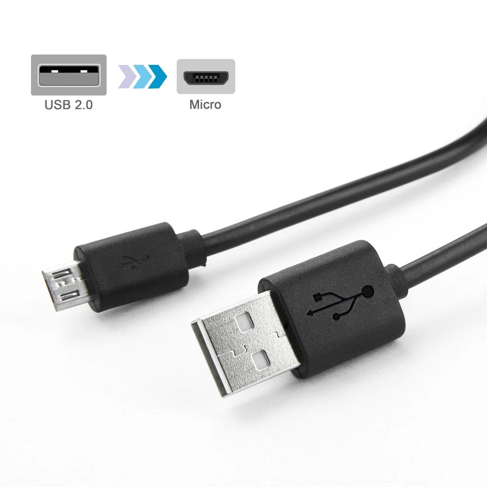 Short/Long Micro USB Charging Data Cable for Android Smart Phone Tablet Samsung - image 3 of 4
