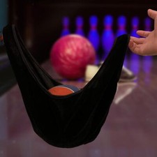Bowling-Wippe-Tasche, Poliertuch, Bowling-Kugelhalter, Bowling-Zubehör