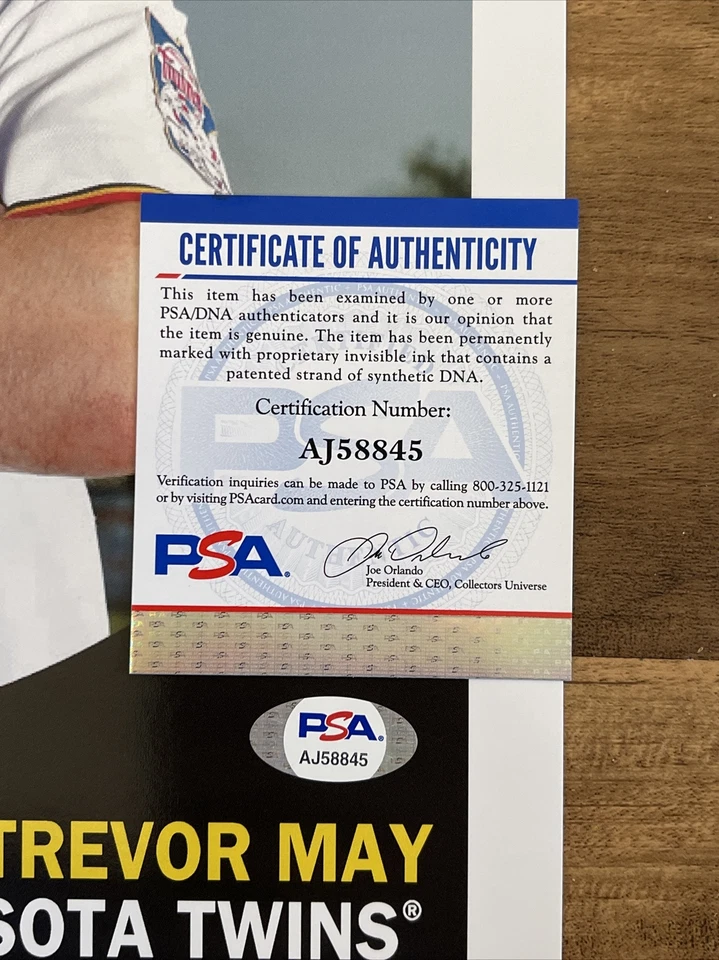 2019 Topps Top Entrepreneurs Signed Gary Vaynerchuk Vee Auto May 10x14 PSA COA - Image 4 of 4