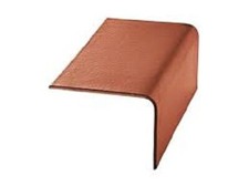 Eternit Windfederwinkel 11 x 19 cm L 40 cm klassikrot Fassadenplatte