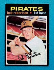 1971 Topps #255 Bob Robertson Pittsburgh Pirates Baseball Card EX/VG