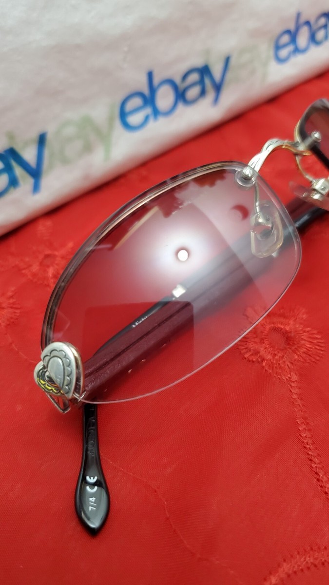 Brighton misty red/black/silver sunglasses w/case BRIGHTON MISTY Red/Black/Silver Handmade Leather Women  main image 4
