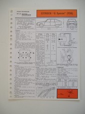 Revue technique Citroen VISA