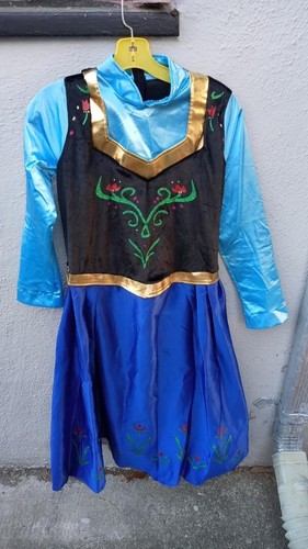 Disney Frozen Anna Traveling Deluxe Adult Costume Gently Used Size L/XL? - Picture 5 of 7