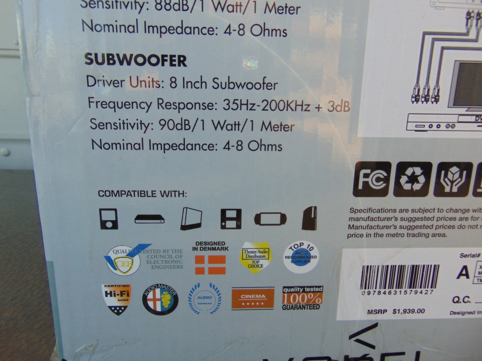 vokel 5.1 hd home theater system