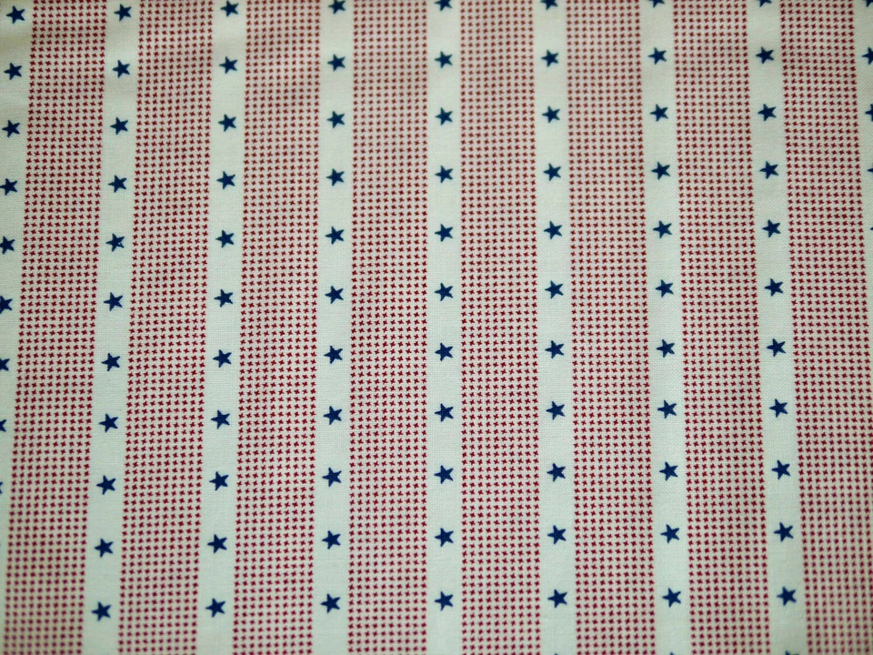 MODA Patchworkstoff, Baumwollstoff, HARBOUR SPRINGS, Sterne und Streifen - Bild 3 von 4