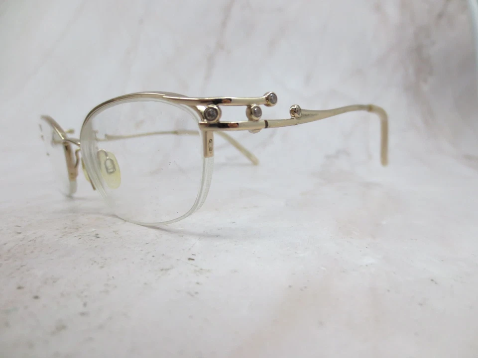 Marco de gafas para mujer Sophia Loren MI740-Zyloware 057 medio borde dorado 50-18 Foto 2 de 4