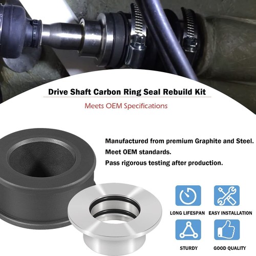 Kit de reconstrucción de junta de anillo de carbono del eje de transmisión 4-TEC para Sea Doo GTX GTS Wake - Imagen 3 de 8