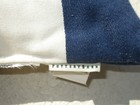 Pottery Barn Sunbrella Resort Indoor/Outdoor Classic Striped Pillow Blue & White — photo 2