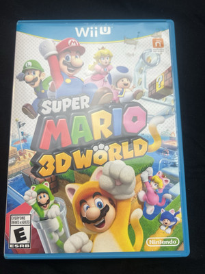Super Mario 3D World (Nintendo Wii U, 2013) - With Box / Instructions Excellent
