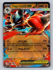 Mega Lucario ex - 012 012 Holo Promo ME: Mega Evolution Promo Pokemon Near Mint