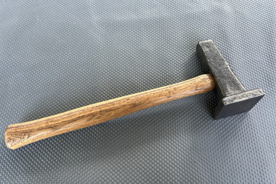 Vintage Heller Horse Logo Flatter Blacksmith Hammer 2-1/2'' Face - Anvil Forging