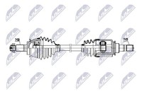 Antriebswelle NTY NPW-BM-203 FüR Mini R50 R53 R52 Cooper One