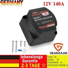 12V/140A BSR vollautomatisches Batterie Trennrelais VSR KFZ Camper Lade relais