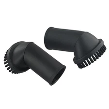 1pack Round Dusting Brush Head Nozzle Vacuum Cleaner Dust Tool 35mm-Black Useful