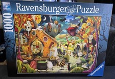 Ravensburger 1000-Piece Fantasy "Happy Halloween" Jigsaw Puzzle 100 Complete