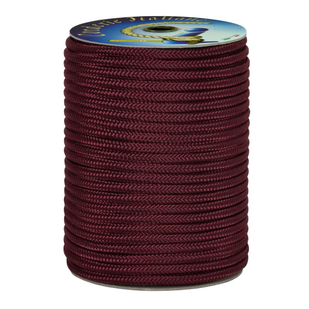 Offerta Matassa 50mt Treccia 14mm Bordeaux - Alta Tenacità Prezzo Top