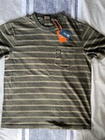 Superdry Mens Pocket Striped Cotton T-shirt size Large