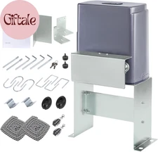 Automatic Gate Opener with Safety Sensor, 280W Sliding Door Opener & Closer Kit 