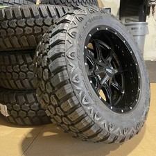 20x10 Moto Metal Mo970 Black Wheels 35 Rbp Mt Tires 5x5 Jeep Wrangler Jk Jl