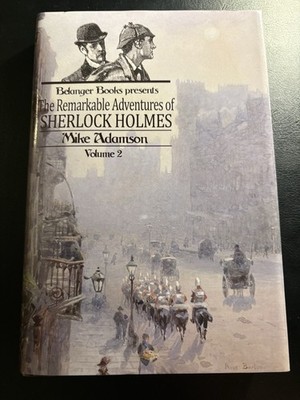 Sherlock Holmes Remarkable Adventures Vol 2 Mike Adamson Kickstarter HC DJ