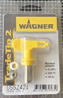 Wagner Trade Tip 2 Airlessdüse Modell421 / max.34,5MPa / 5000PSi / 345Bar