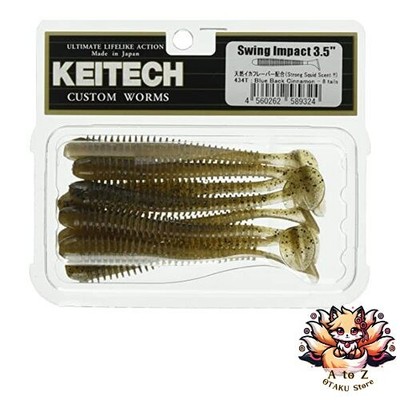 NEU Keitech Swing Impact 4 Zoll #434 Snubbull Back Cinnamon