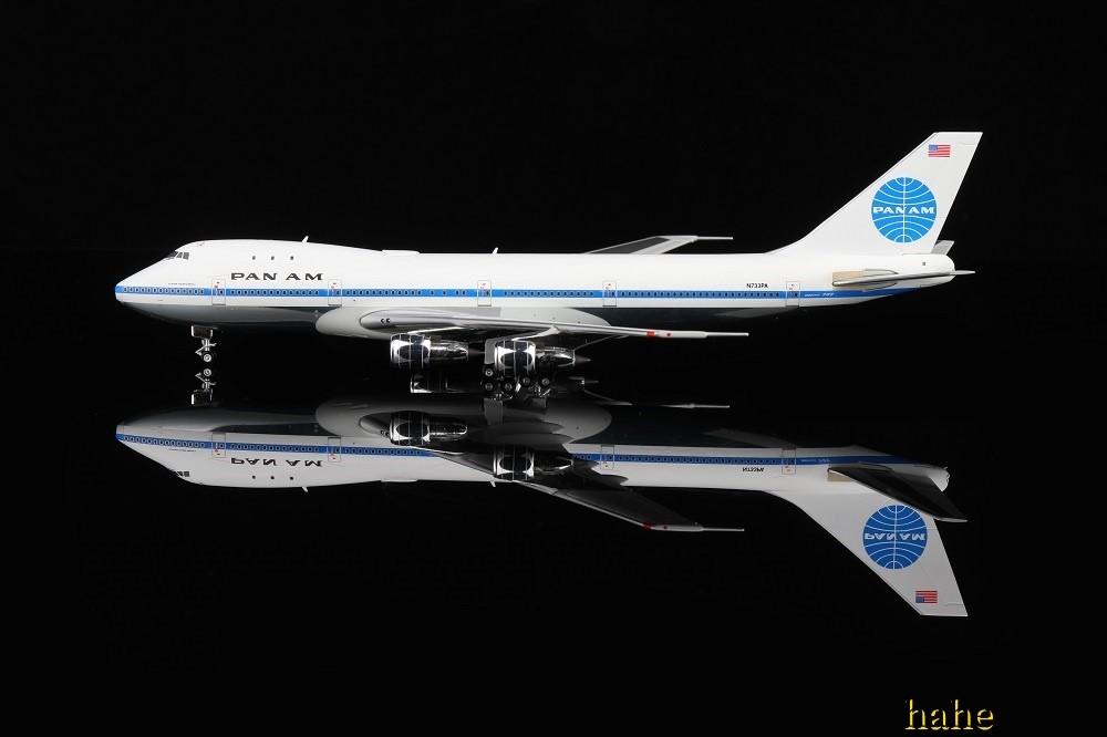 航空機・ヘリコプター HX Models 1/400 Pan Am 747-100 N733PA HX Models 1/400 Pan Am 747-100 N733PA