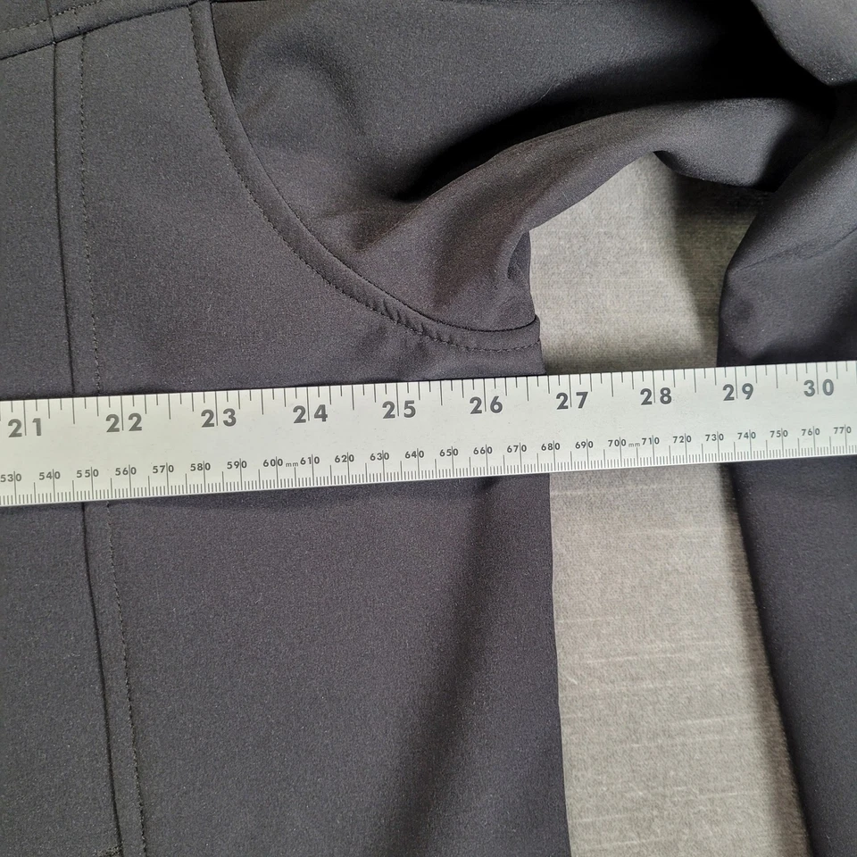 Abrigo Wendys Para Hombres Barco Uniformes Negro Cremallera Completa XL Bordado Logo Foto 3 de 4