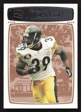 2008 Topps Rookie Progression Willie Parker Bronze #/389 SN #16 Card. rookie card picture