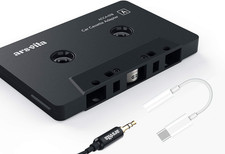 Car Audio Aux Cassette Adapter and a Type C to 3.5Mm Audio Aux Jack Adapter,Comp