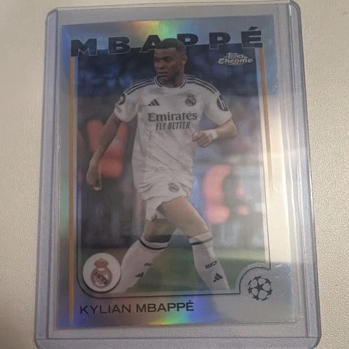 Kylian Mbapp Topps Chrome Kylian Mbapp #1 Refractor