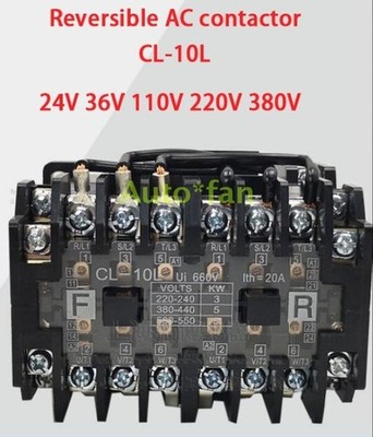 Brand New Reversible AC Contactor TAIAN CL-10L 24V 36V 110V 220V 380V #pq