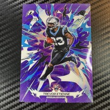 2026 Topps Resurgence Trevor Etienne Purple Surge Rookie RC Auto 49/75 Panthers