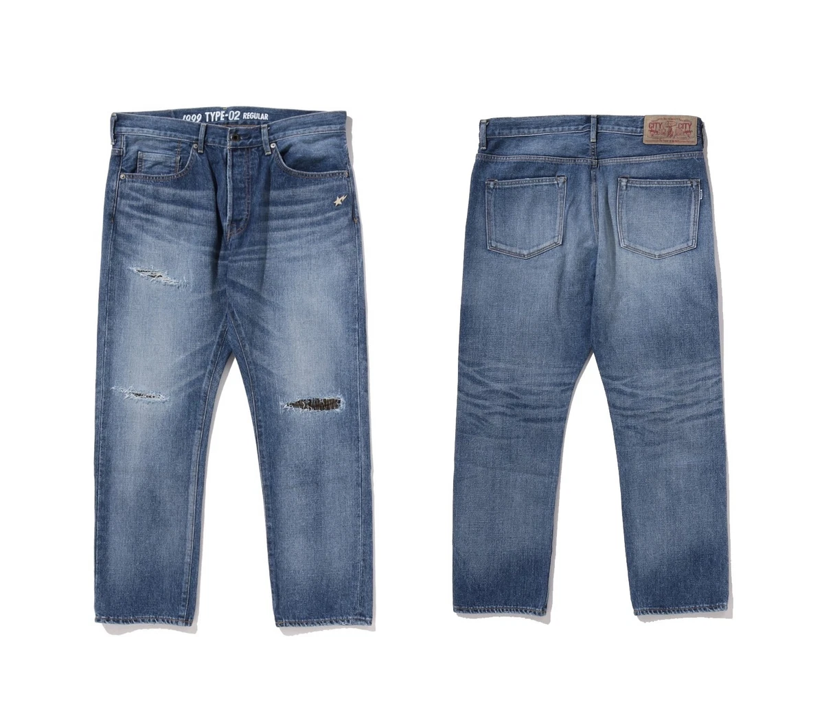 A Bathing Ape Denim Size L Pants for Men for sale | eBay