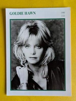 GOLDIE HAWN / Filmstar - Sammelkarte