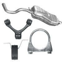 Edex Endtopf Auspuff FüR Seat Leon 1 I FließHeck 1.8 T (11/1999-06/2006)