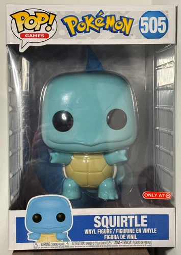 Squirtle Funko POP! Games #505 10" Target Exclusive Pokémon