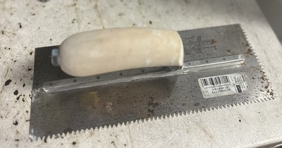 Marshalltown MXS2 11 1/2'' x 4 1/2'' Finishing Trowel 12126 (N20 best made Knoched