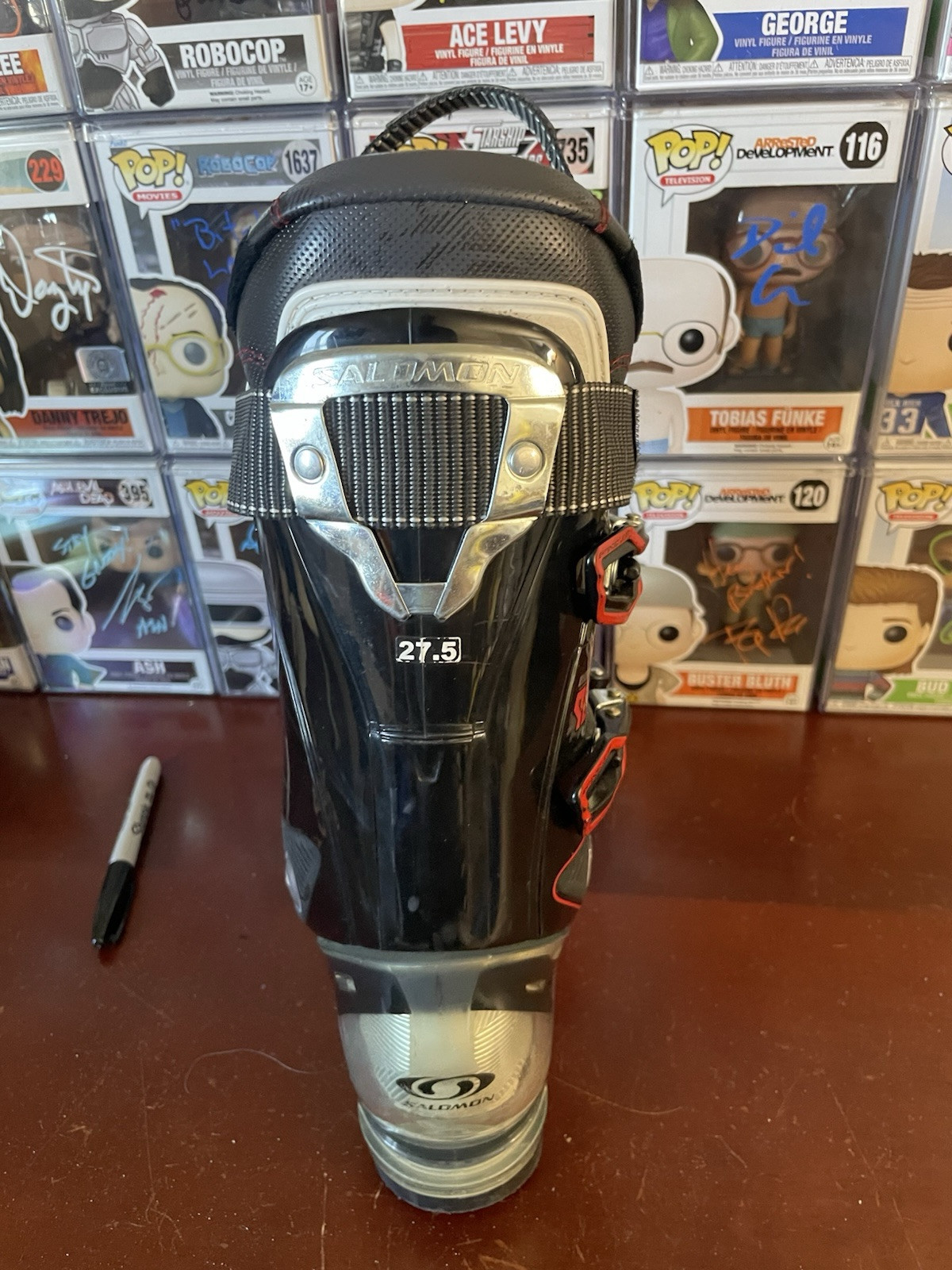 Scarponi da sci Salomon Impact 90 molto buoni Mondo Point misura 27 5