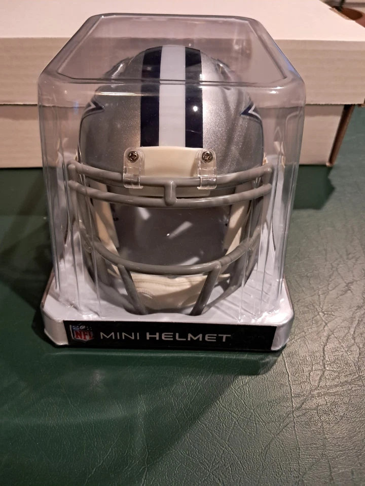 MINI CASCO DE VELOCIDAD DALLAS COWBOYS NFL RIDDELL Foto 3 de 4