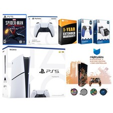 Sony Playstation 5 Slim Disc  Spider-Man Miles Morales, Controller