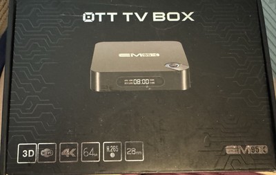 New In Box TT TV Box EM 95