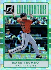2017 Donruss Dominators #D7 Mark Trumbo /999 - BB