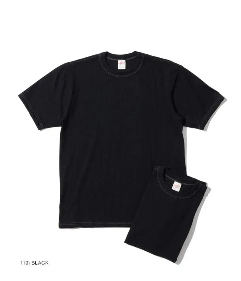 Whitesville WV73544 2-PACK T-SHIRT Black Size Medium,2XL Men's Made in Japan - second product detail image