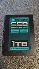 Inland Professional 1TB 2.5" SATA III Internal SSD 6Gb/s 500/470MB/s 100% health