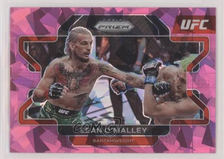 2022 Panini Prizm UFC Pink Ice Prizm Sean O'Malley #60 1b8