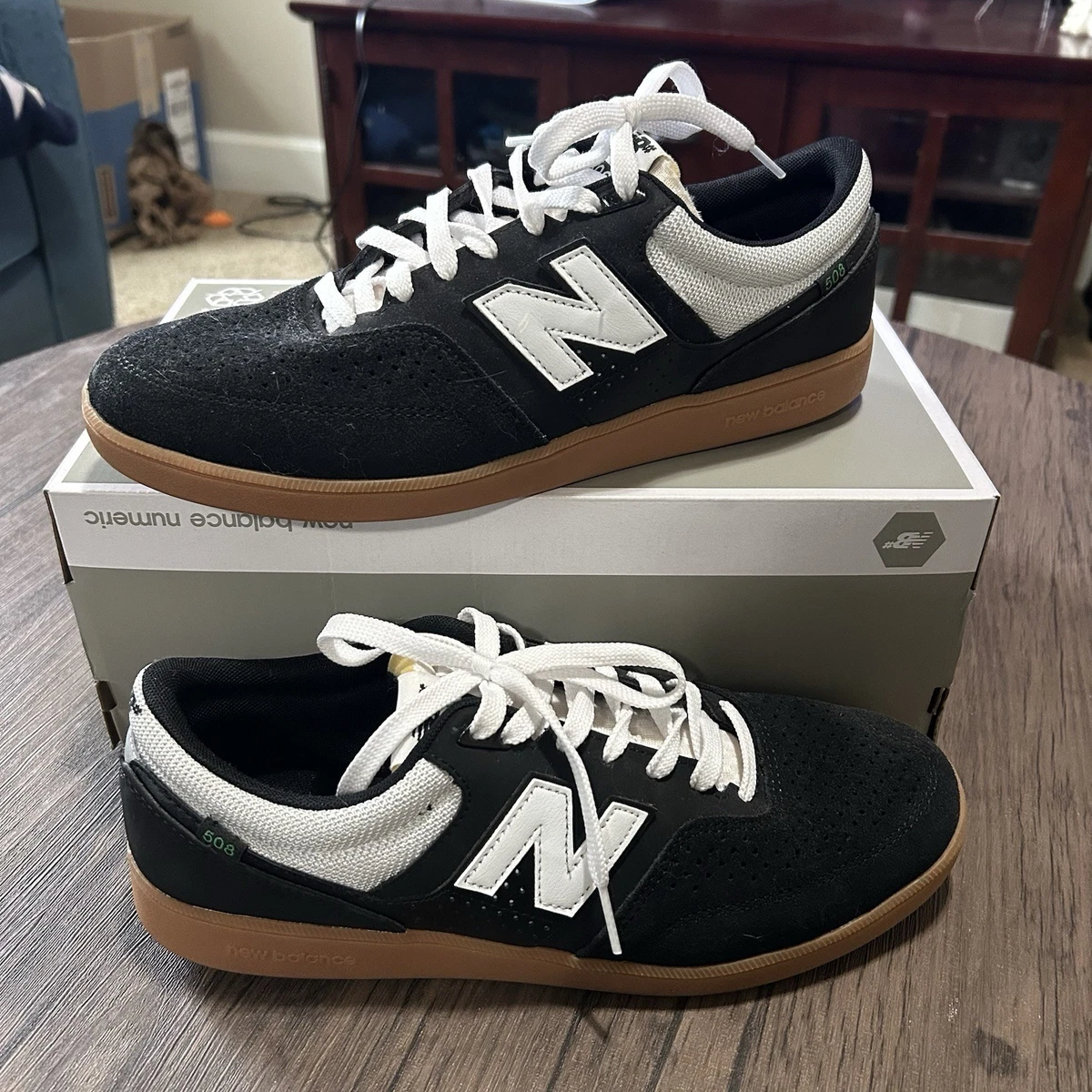 New Balance Numeric 508 Brandon Westgate Black Gum Size‎ 6.5 NEW New Balance Numeric Men main image 2