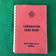 Vtg Ontario Canada  McKillop Township Seaforth Duffs United Church 1953 Cookbook
